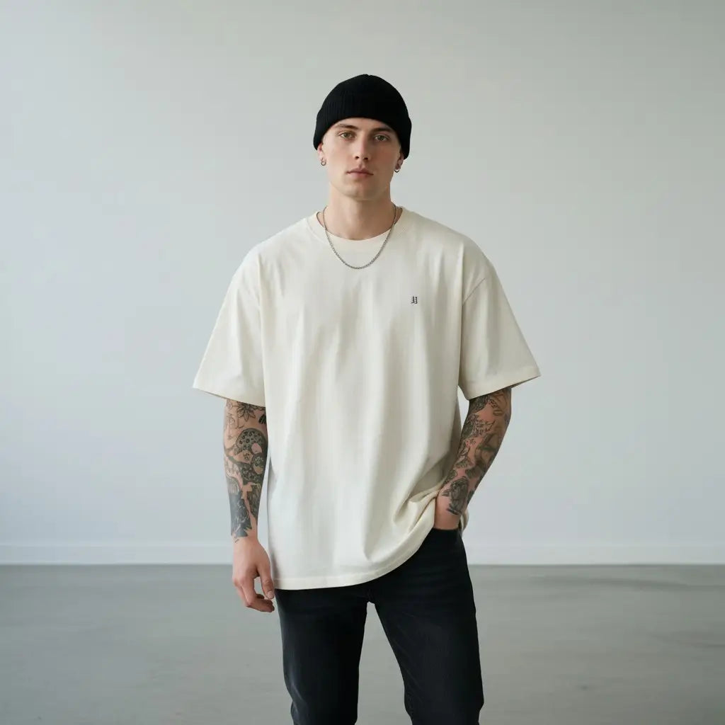 Camiseta Oversized Lisa - Branca (Copy) (Copy) (Copy)