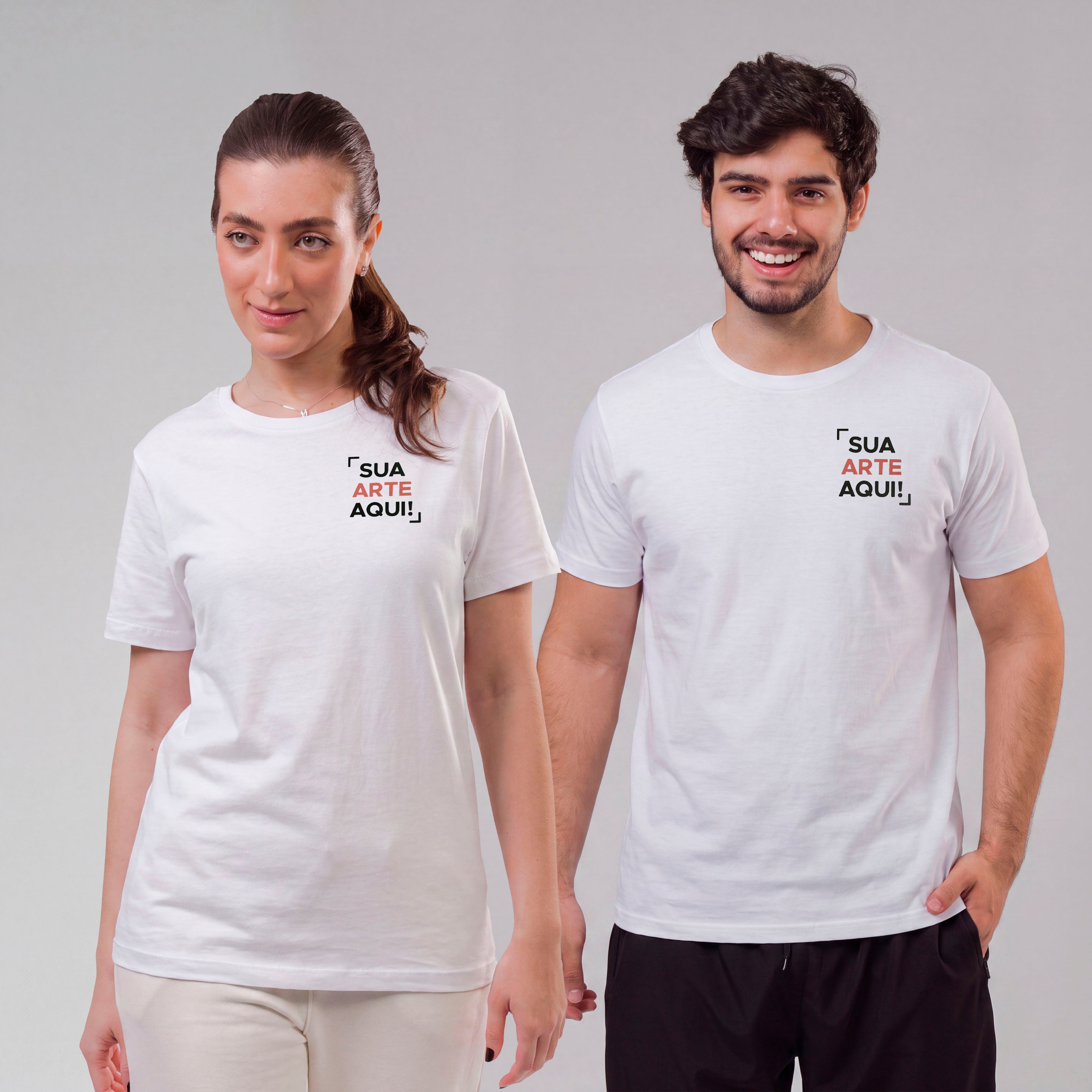 Camiseta Algodão Personalizável