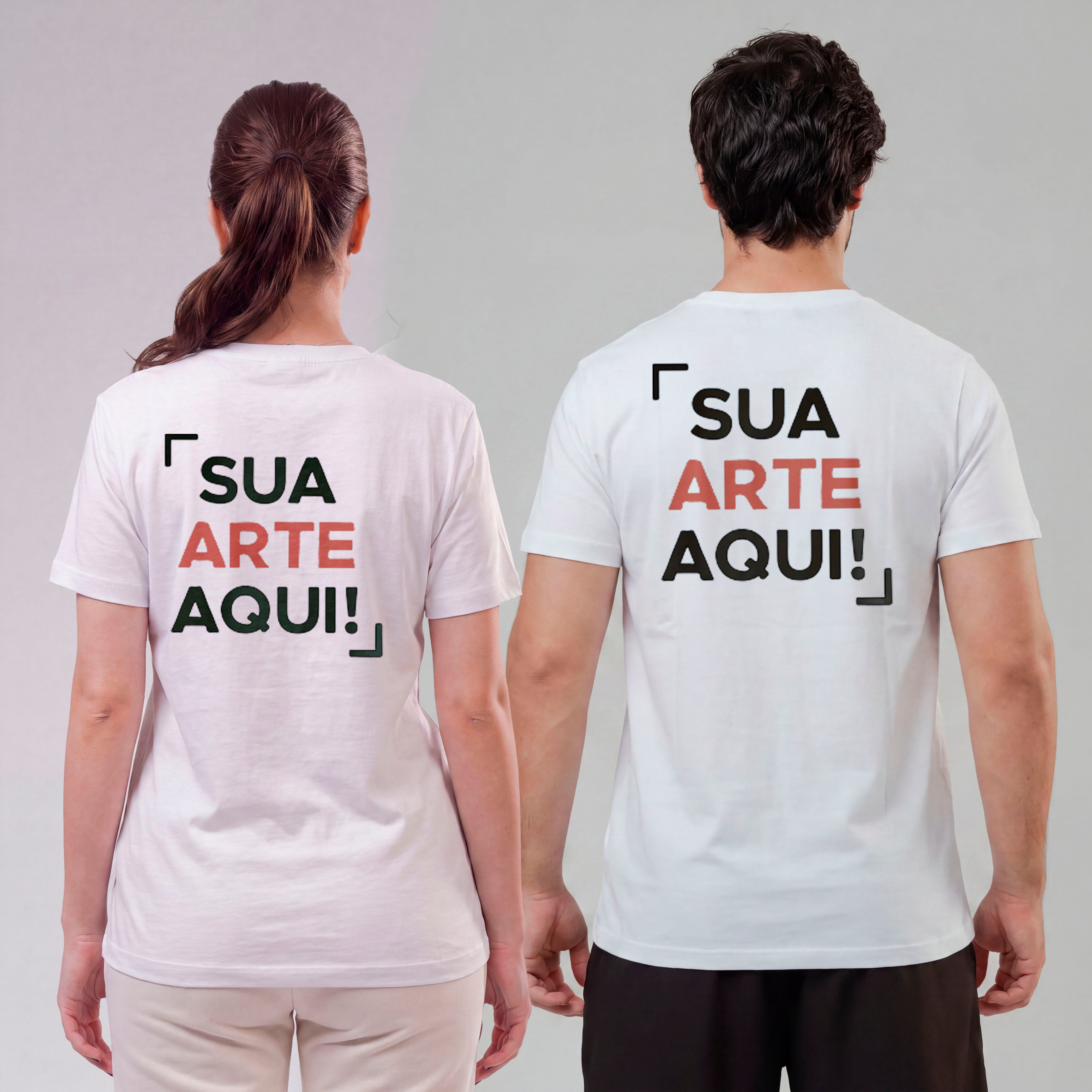 Camiseta Algodão Personalizável