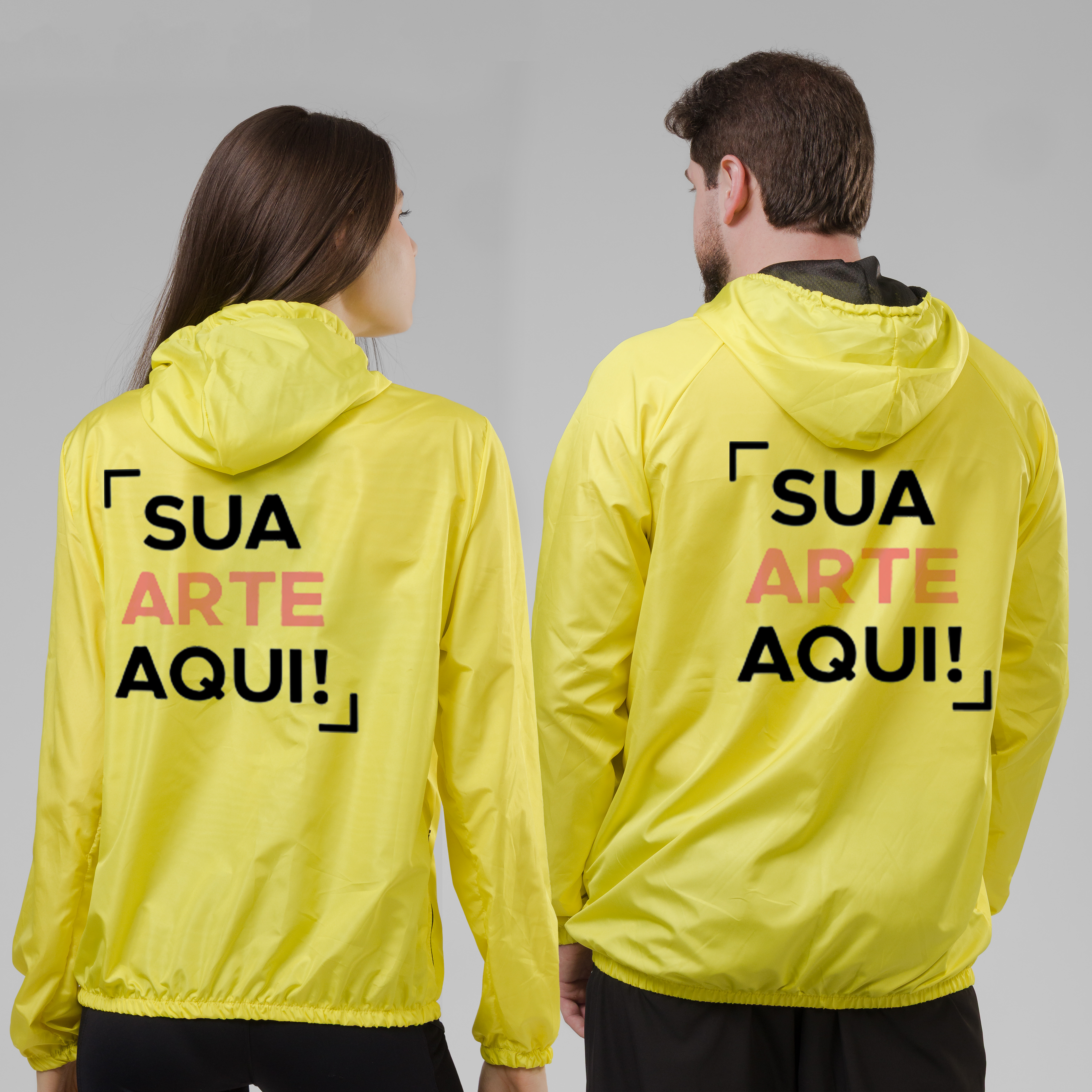 Jaqueta Corta Vento Personalizável