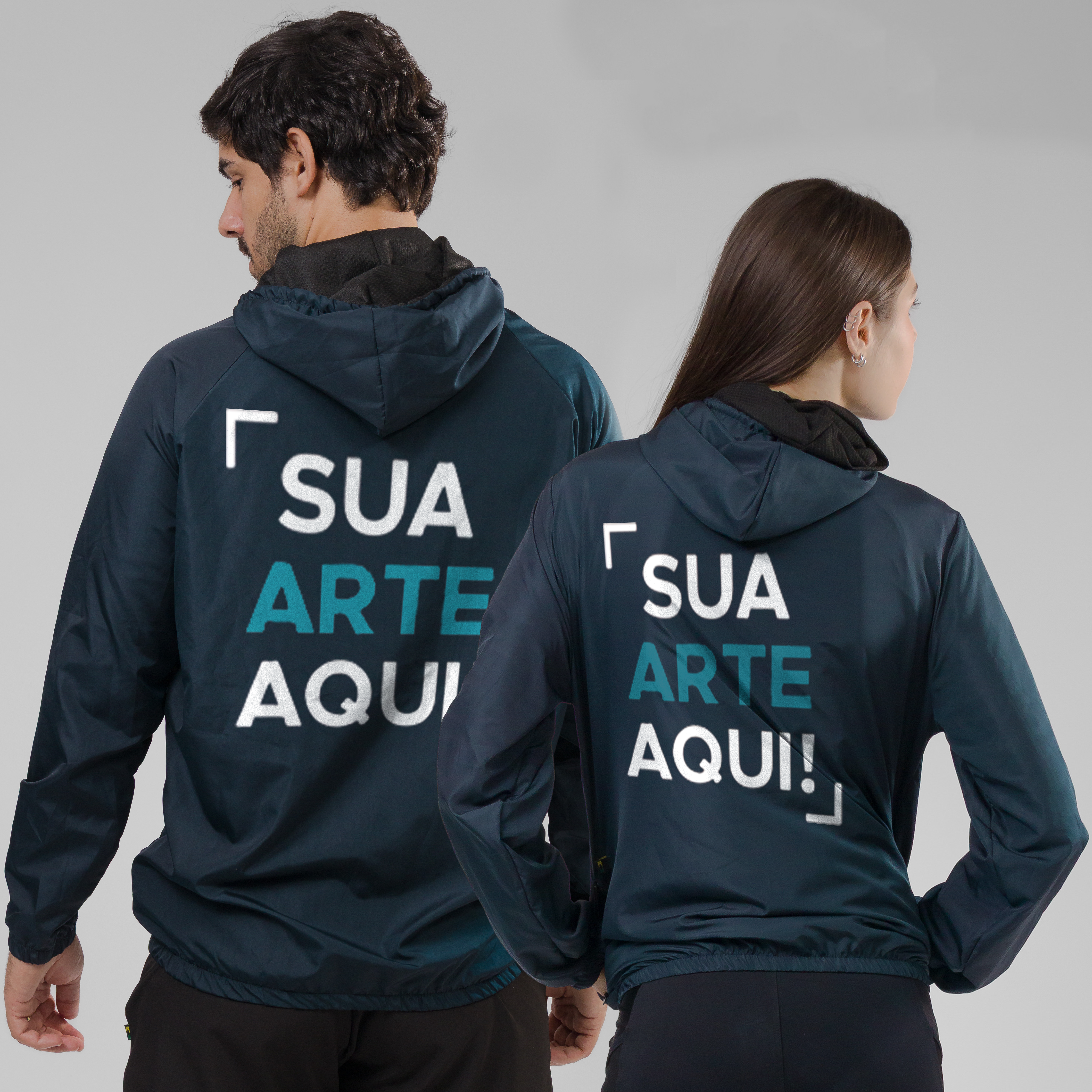 Jaqueta Corta Vento Personalizável
