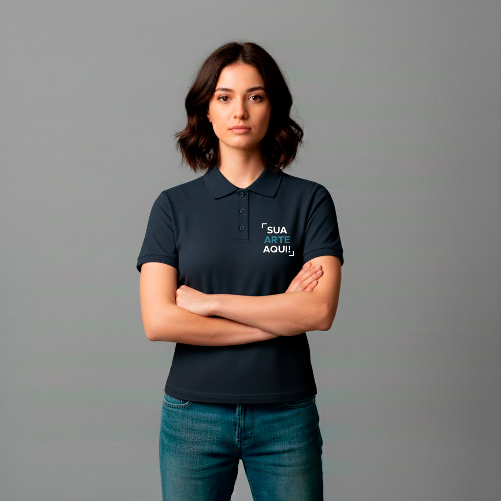 Camiseta Polo Personalizável