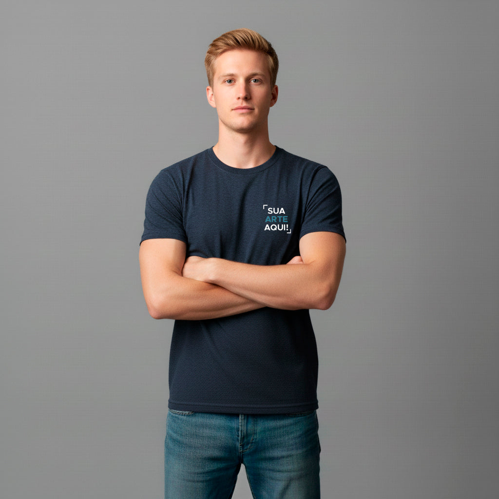 Camiseta Algodão Personalizável