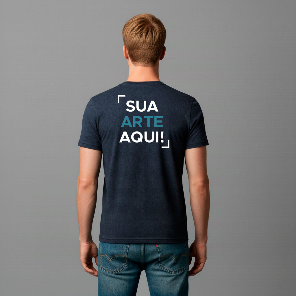 Camiseta Algodão Personalizável
