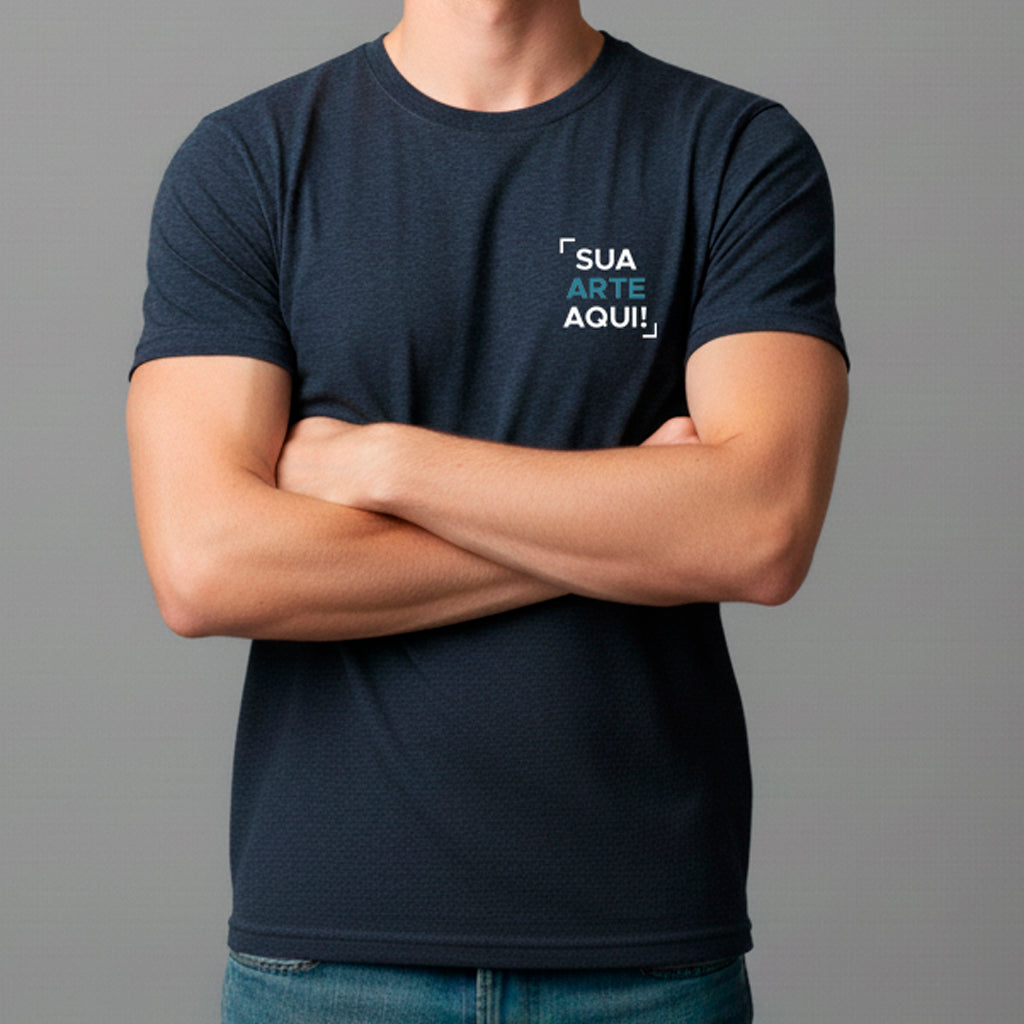 Camiseta Algodão Personalizável