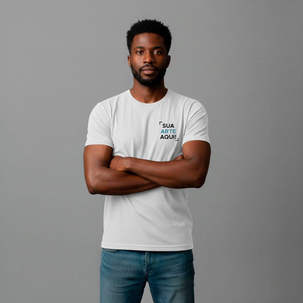 Camiseta Algodão Personalizável