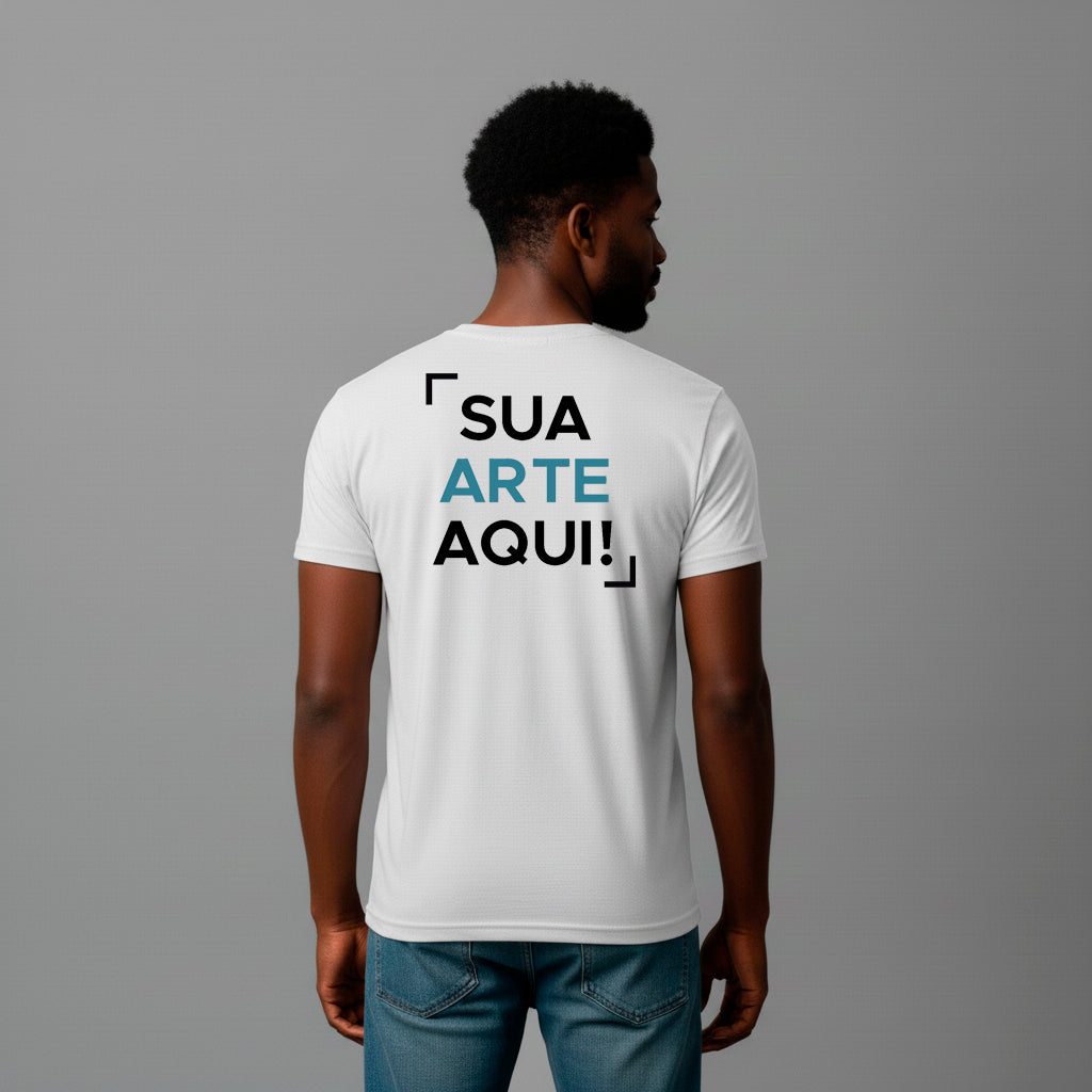 Camiseta Algodão Personalizável