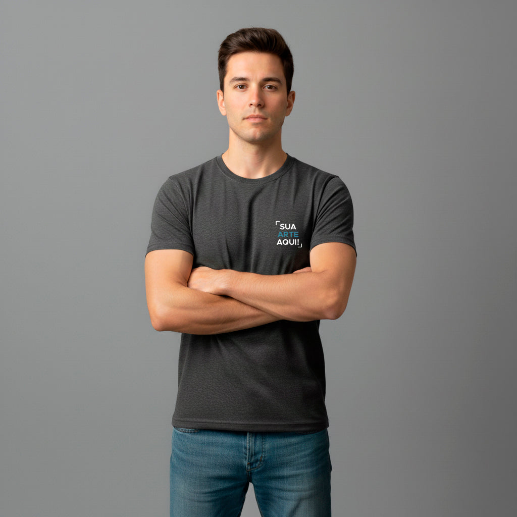 Camiseta Algodão Personalizável