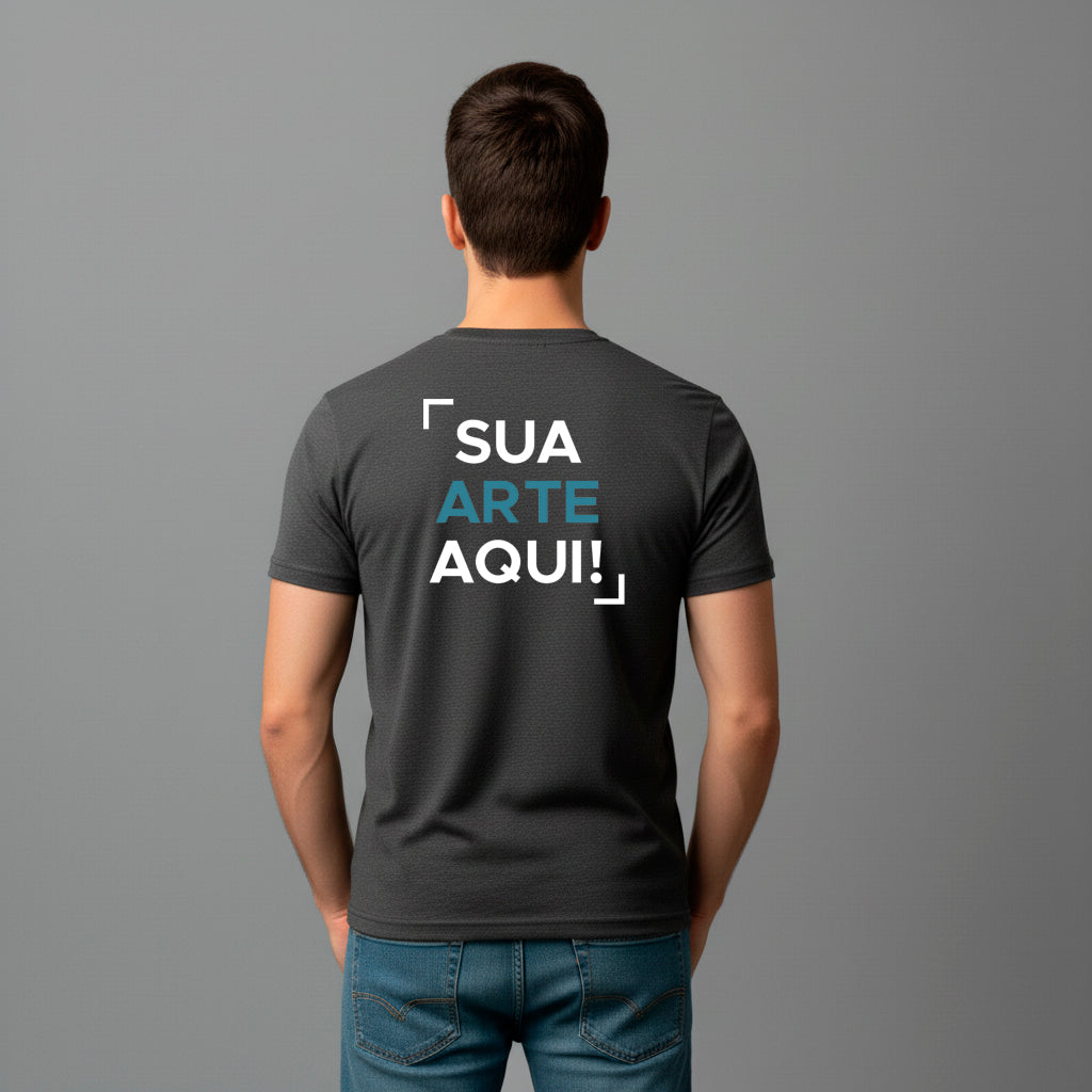 Camiseta Algodão Personalizável