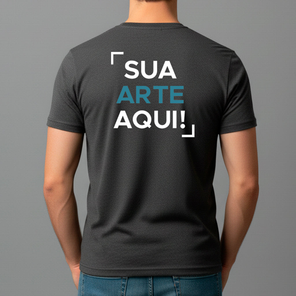 Camiseta Algodão Personalizável