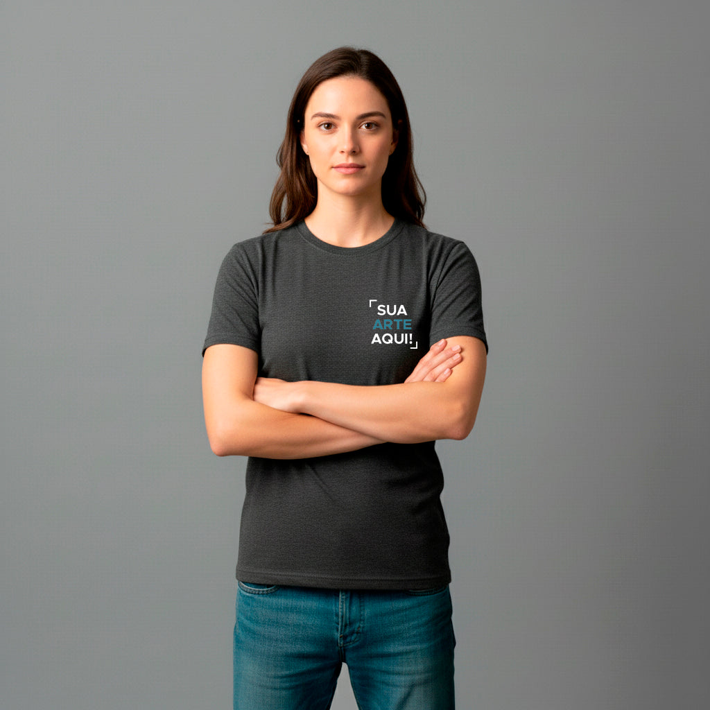 Camiseta Algodão Personalizável