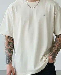 Camiseta Oversized Lisa - Branca (Copy) (Copy)
