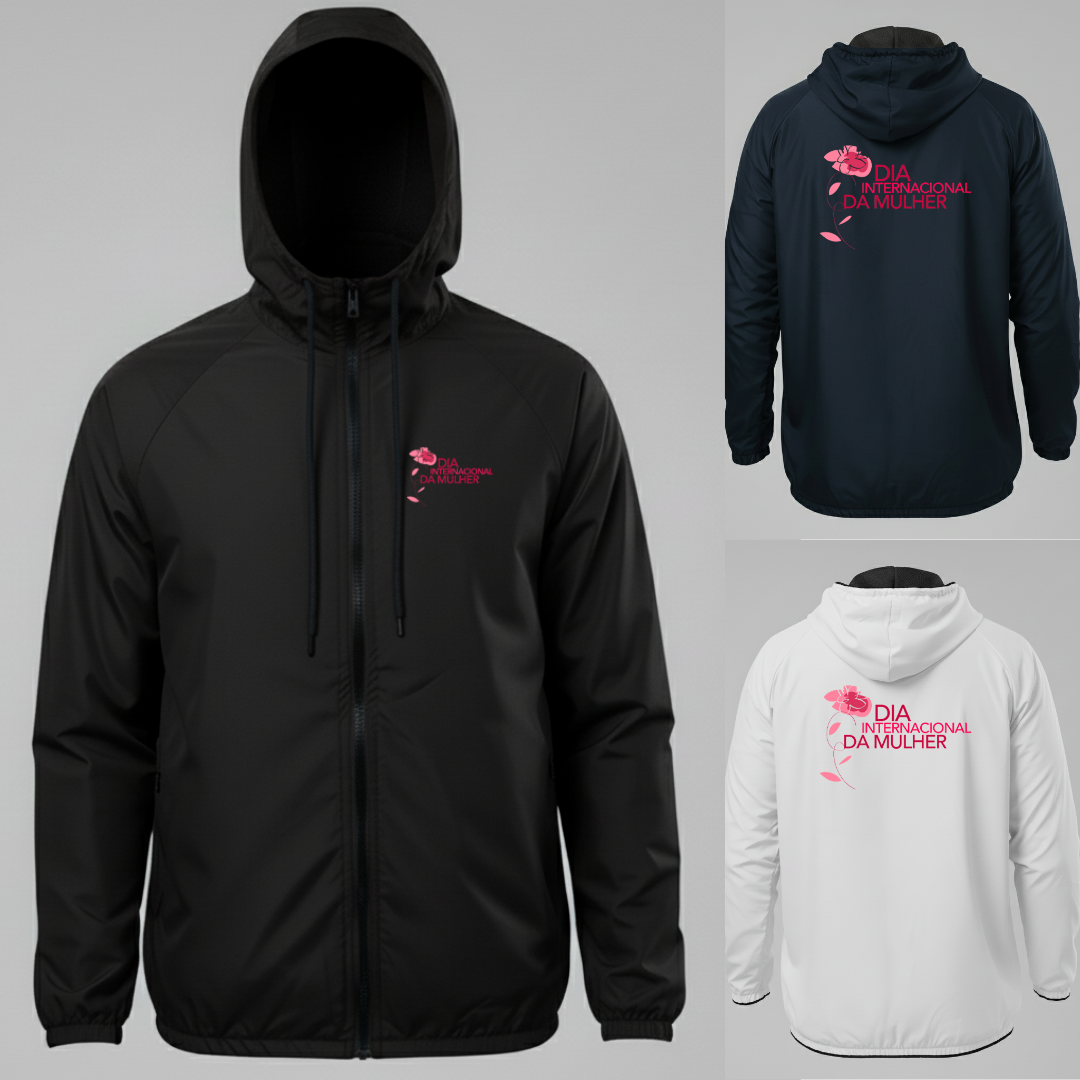 Jaqueta Corta Vento Dia da Mulher