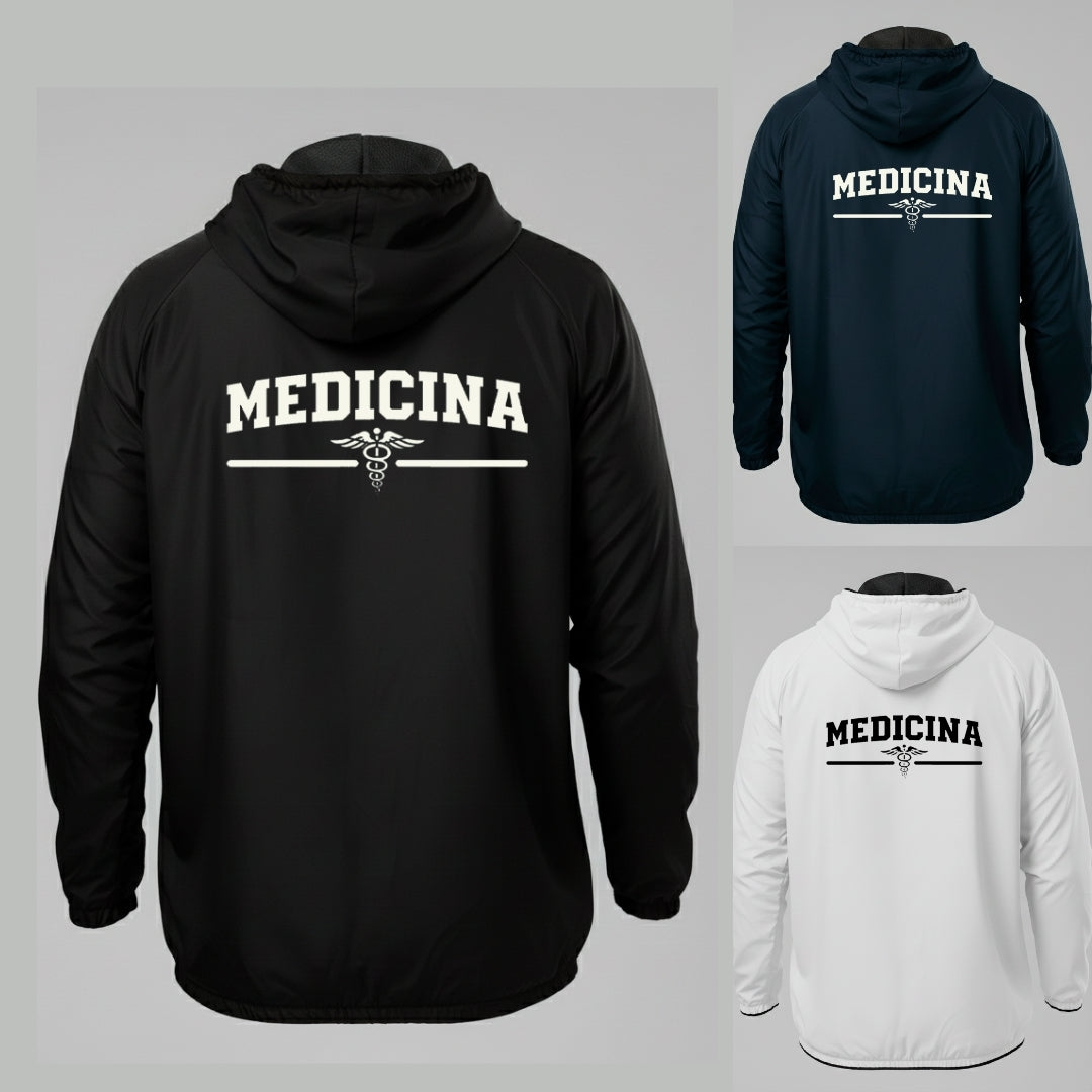 Jaqueta Corta Vento Medicina