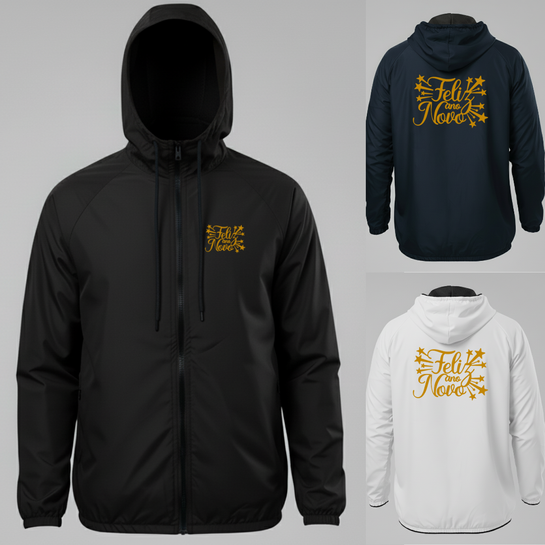 Jaqueta Corta Vento Ano Novo