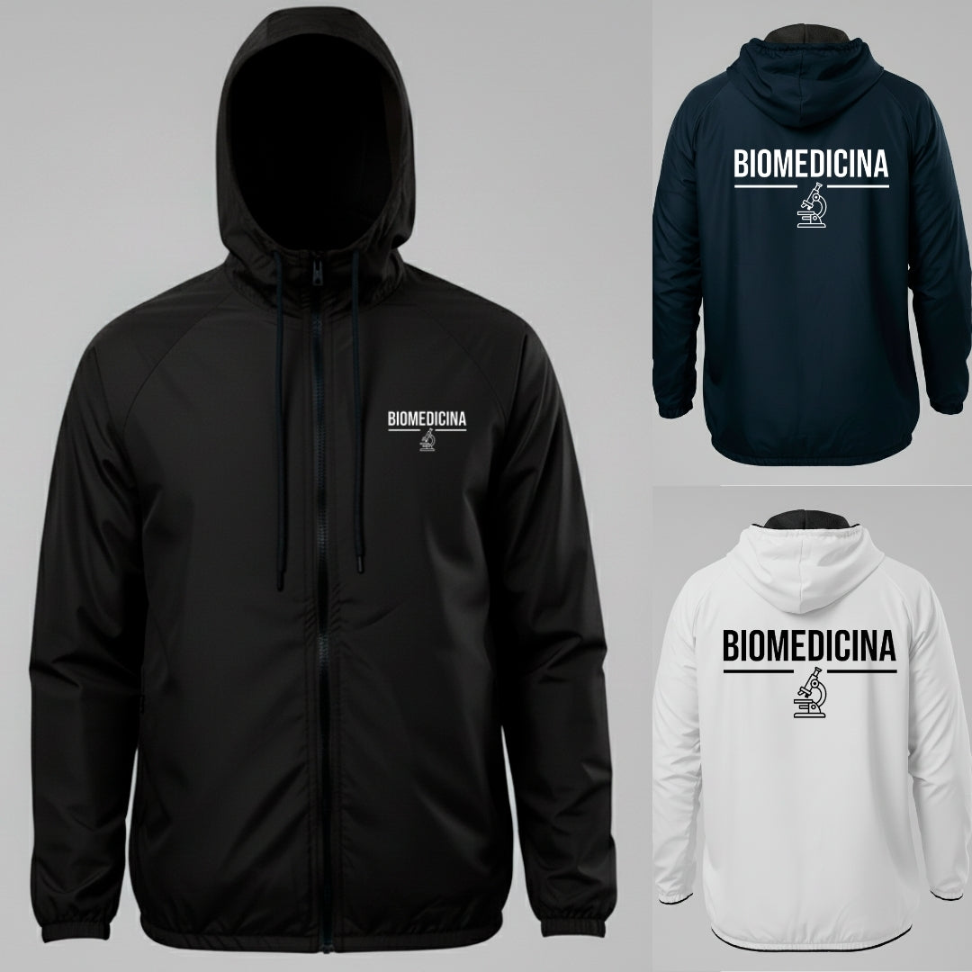 Jaqueta Corta vento Biomedicina