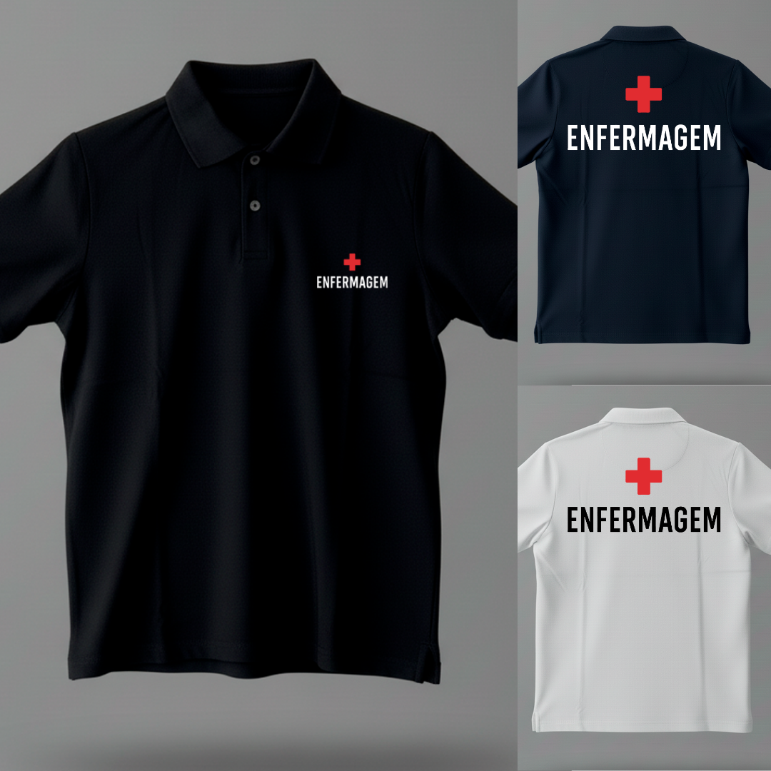 Camisa Polo Enfermagem