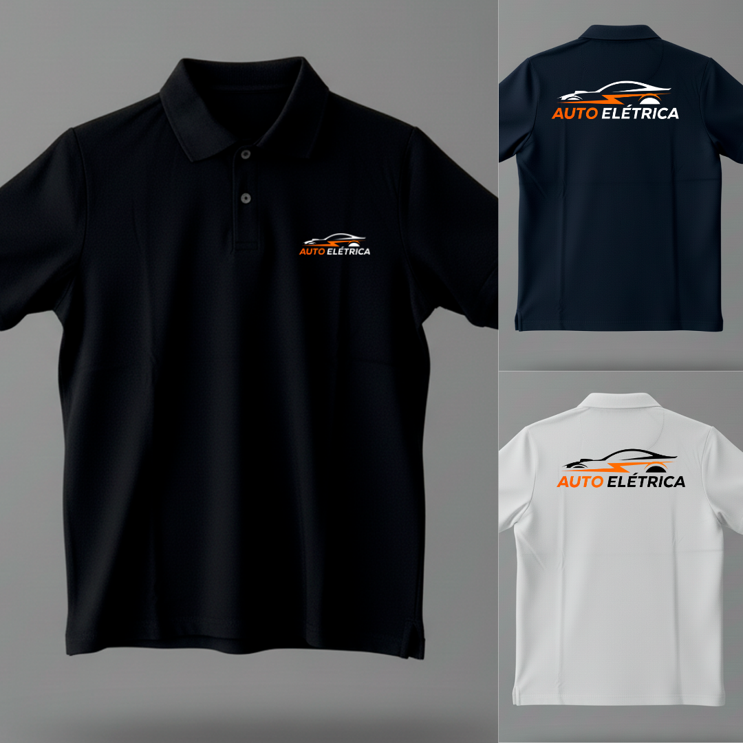 Camisa Polo Auto Elétrica