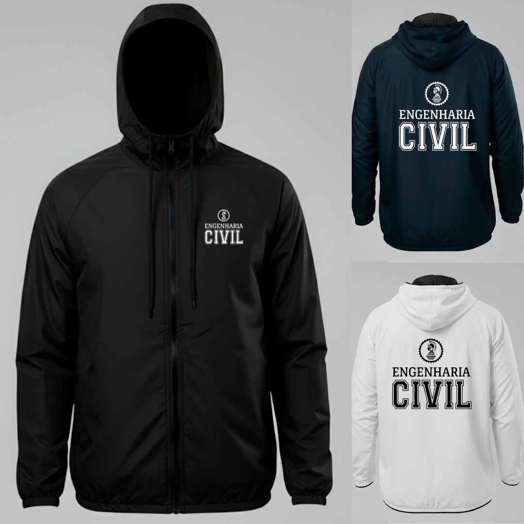 Jaqueta Corta Vento Engenharia Civil