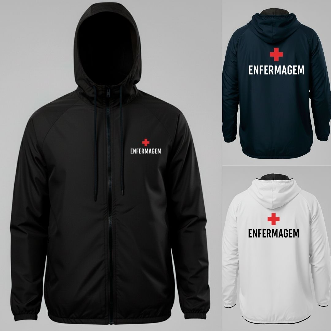 Jaqueta Corta Vento Enfermagem
