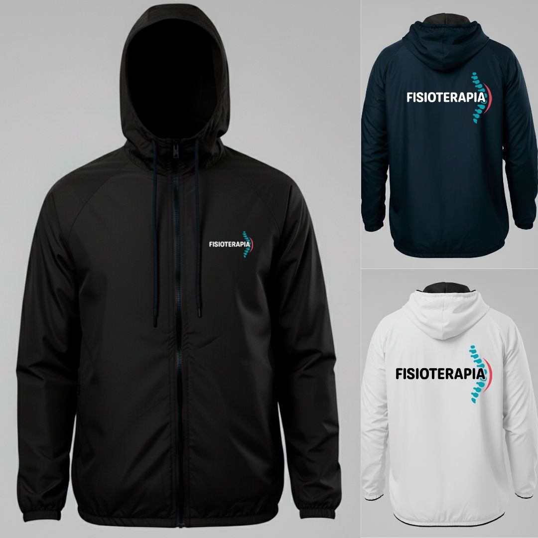 Jaqueta Corta Vento Fisioterapia