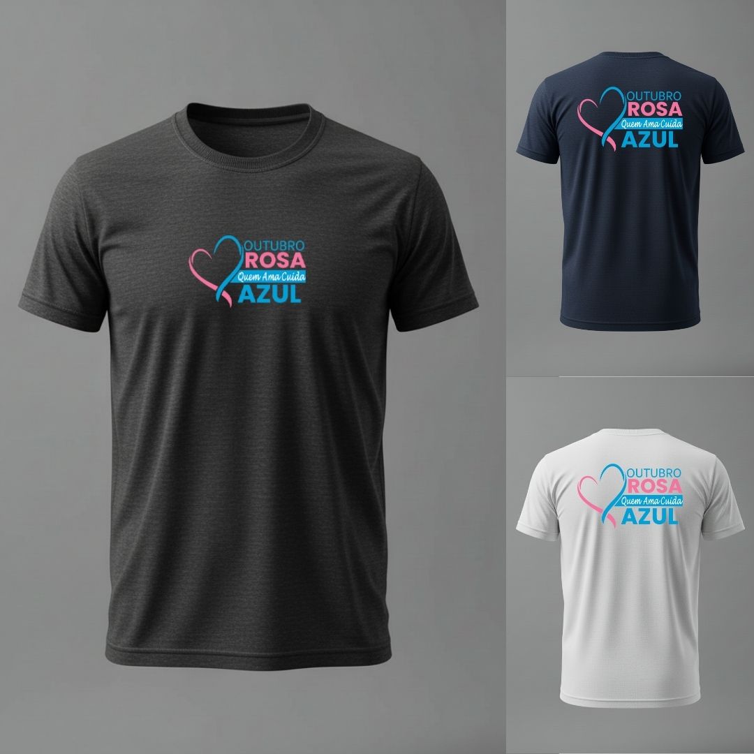 Camiseta Outubro Rosa