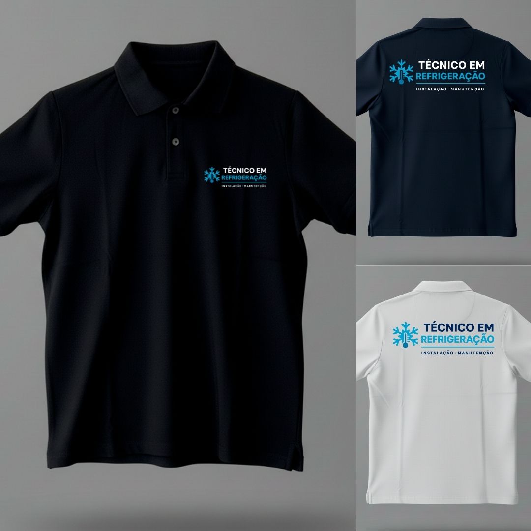 Camisa Polo Técnico em Refrigeração