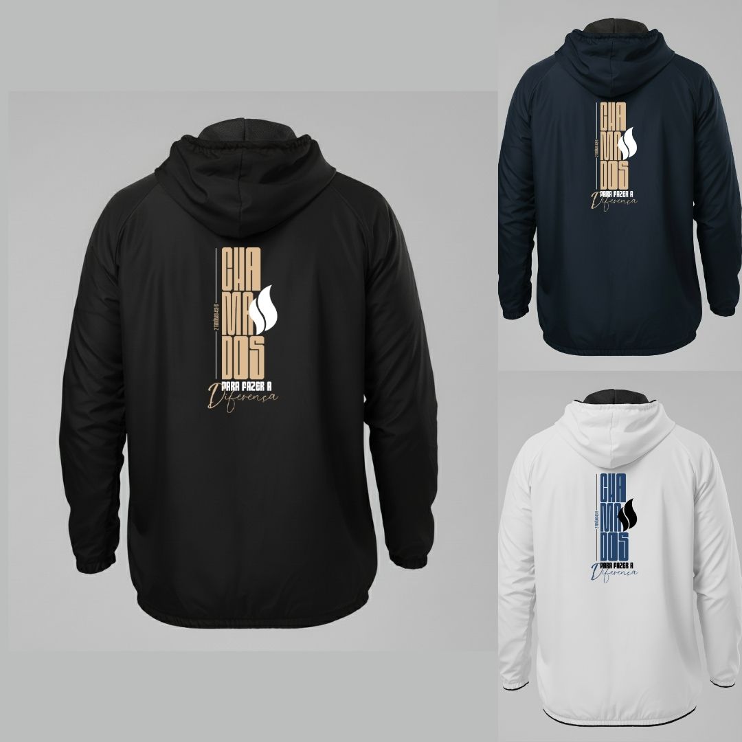 Jaqueta Corta-Vento – Chamados pra fazer a diferença