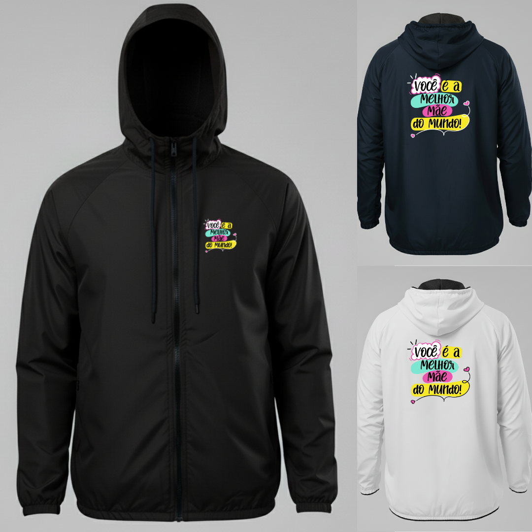 Jaqueta Corta Vento Dia das Mães
