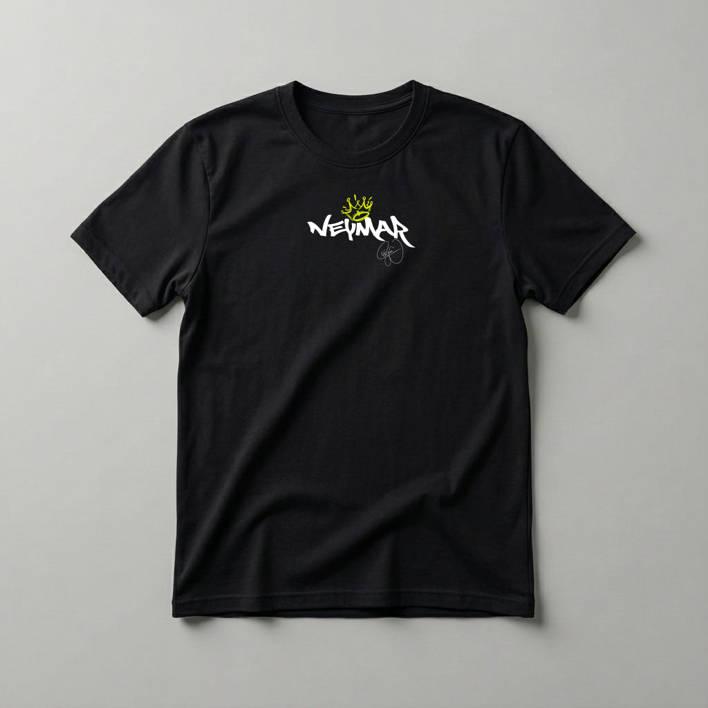 Camiseta Futebol Neymar Ouro