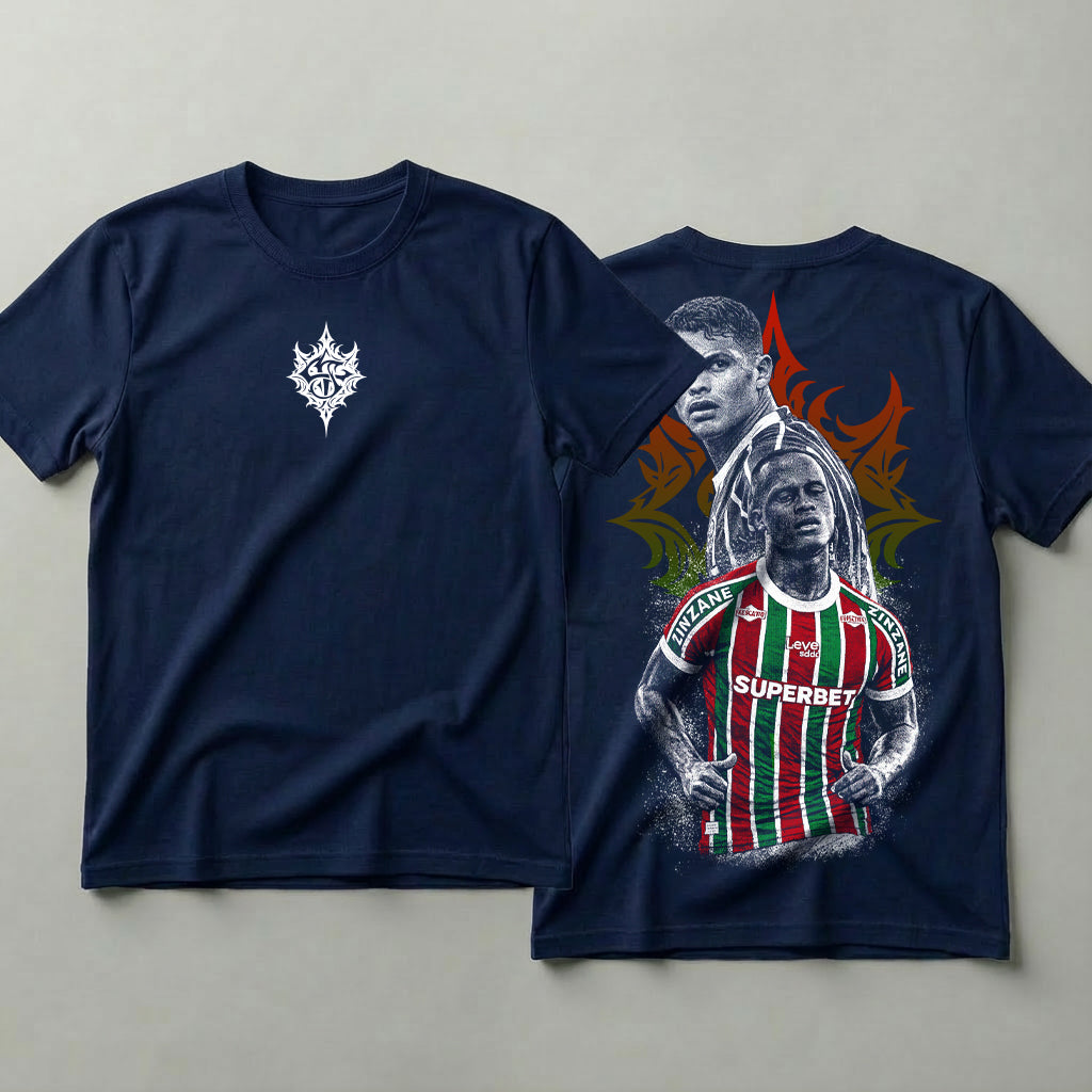 Camiseta Futebol Torcida Time de Guerreiros Fluminense