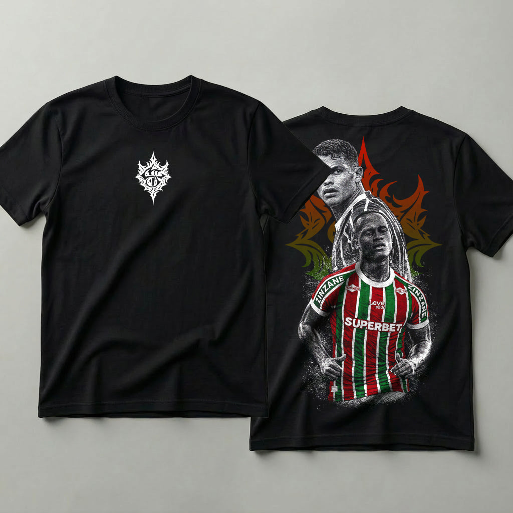 Camiseta Futebol Torcida Time de Guerreiros Fluminense