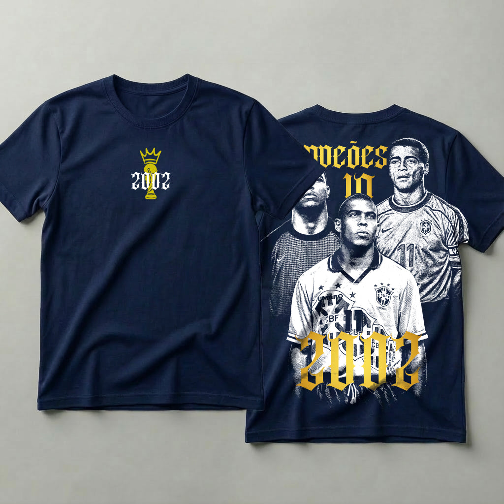 Camiseta Futebol Campeões 2002