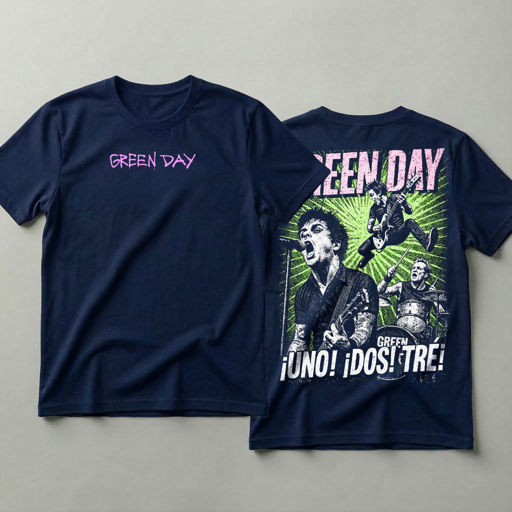Camiseta Rock Green Day