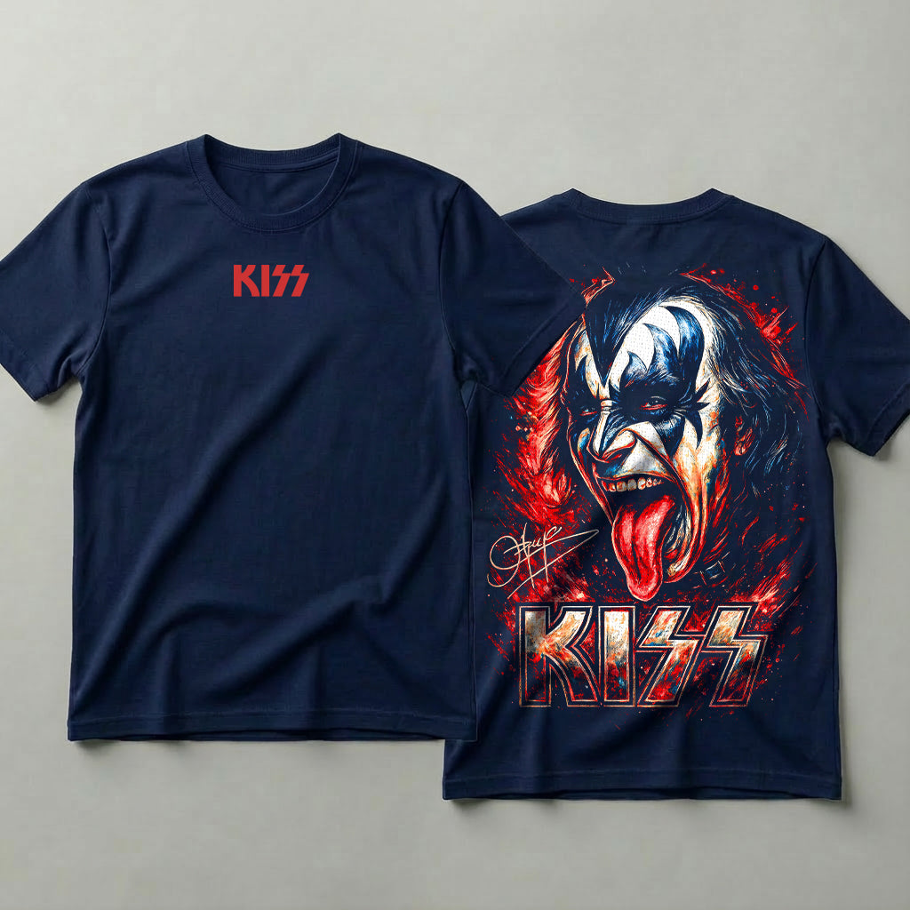 Camiseta Rock Kiss