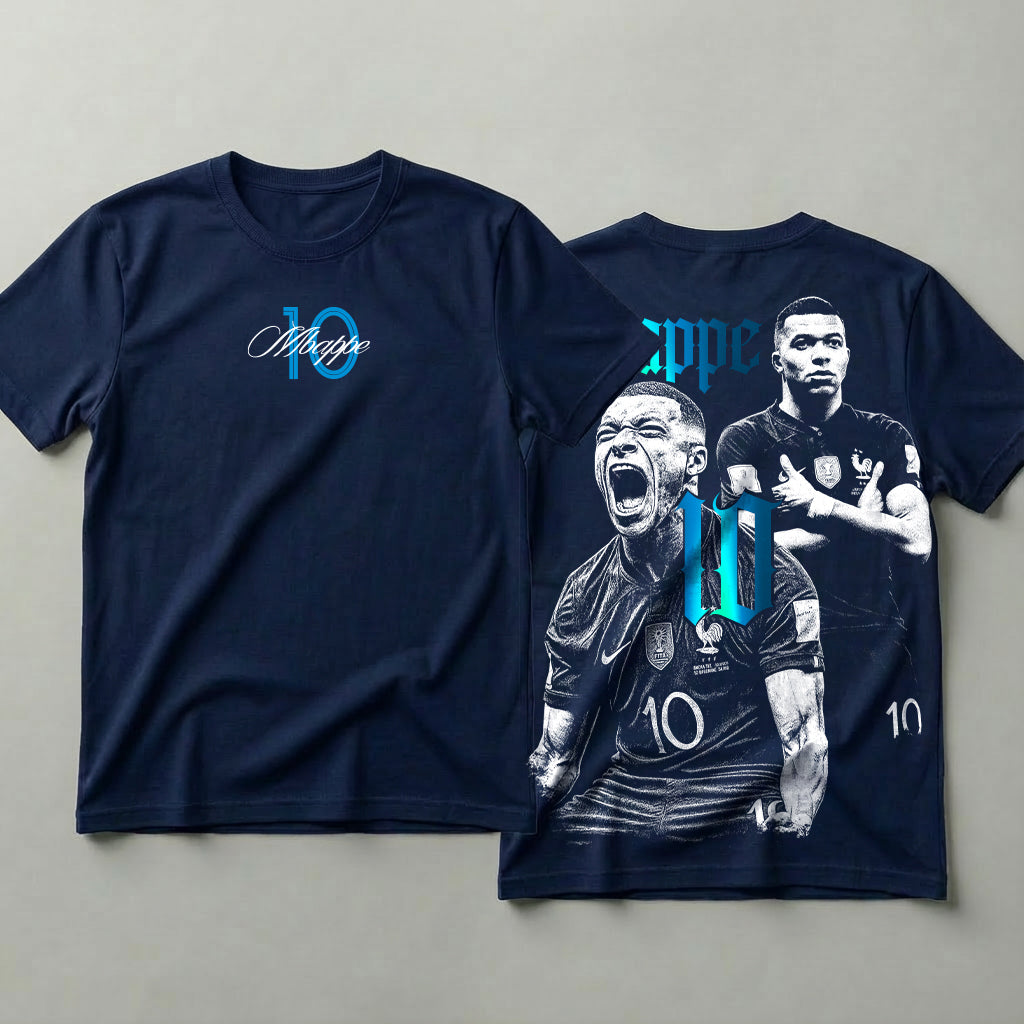 Camiseta Futebol Mbappe