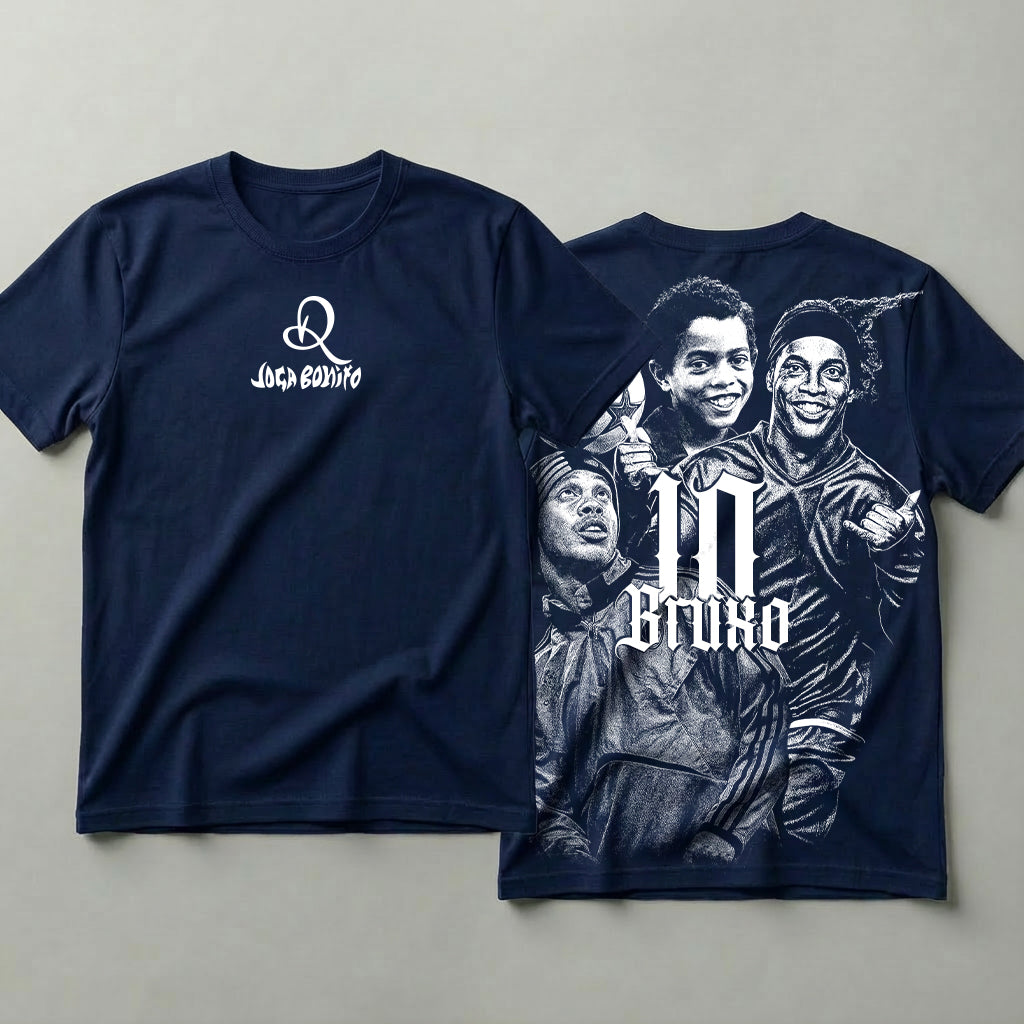 Camiseta Futebol Ronaldinho Bruxo