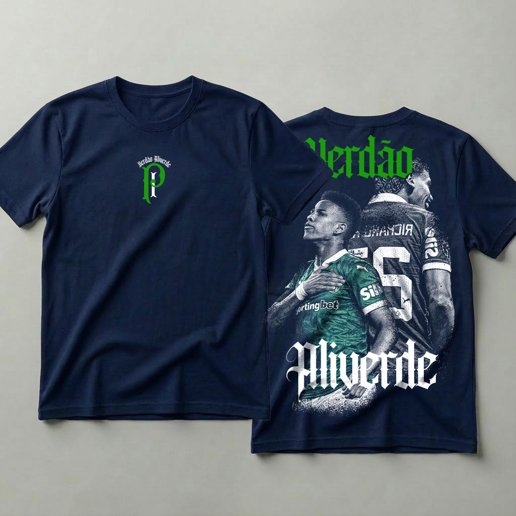 Camiseta Futebol Torcida Mancha Verde