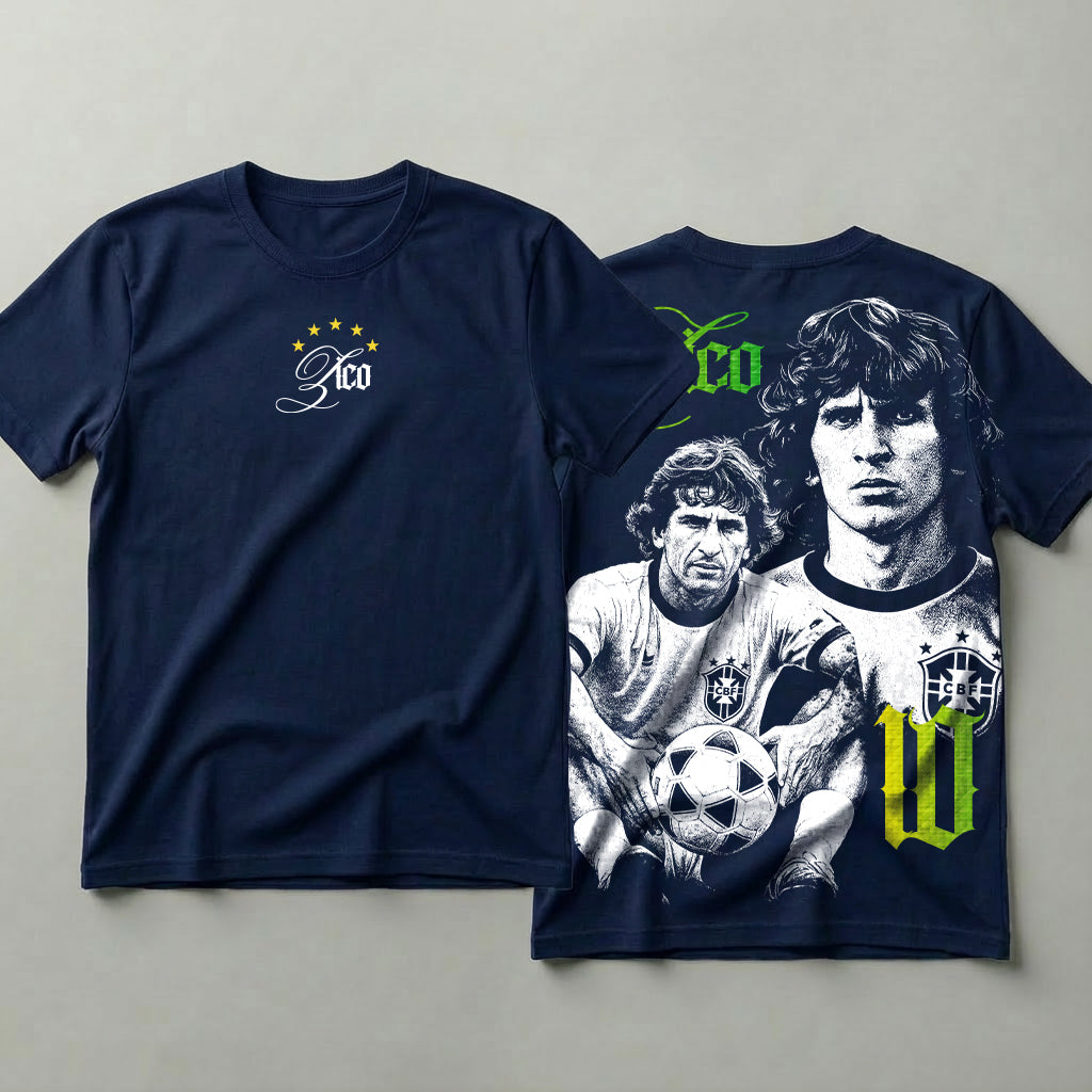Camiseta Futebol Zico