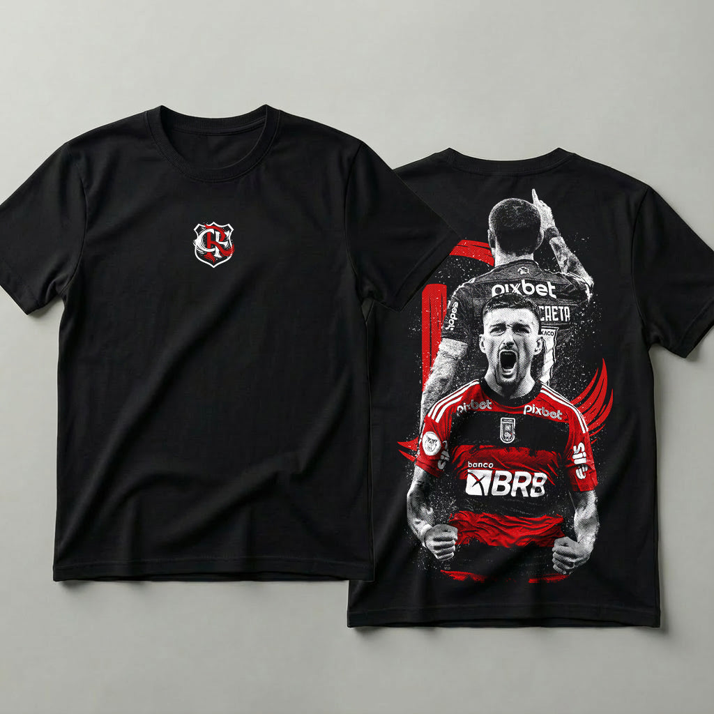 Camiseta Futebol Torcida Nação Rubro-Negra