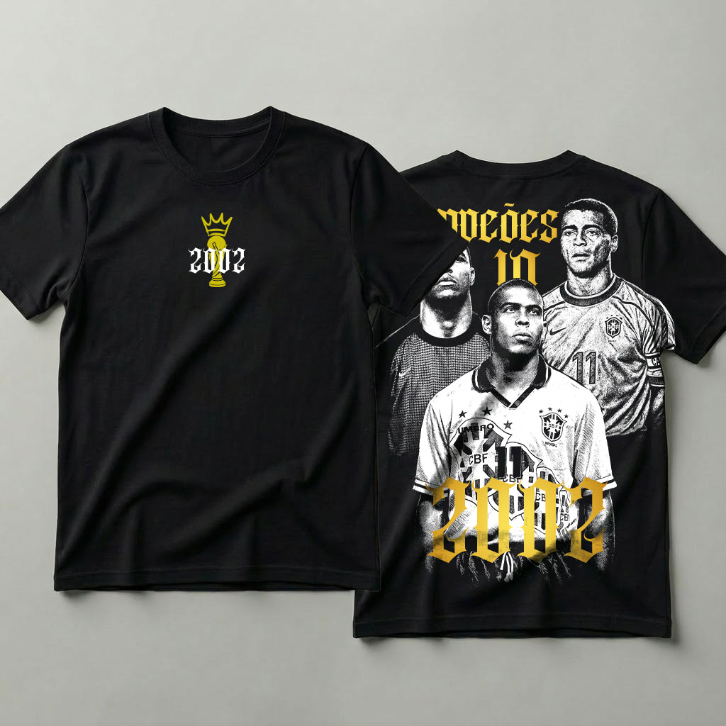 Camiseta Futebol Campeões 2002