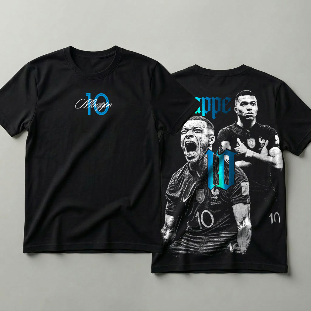 Camiseta Futebol Mbappe