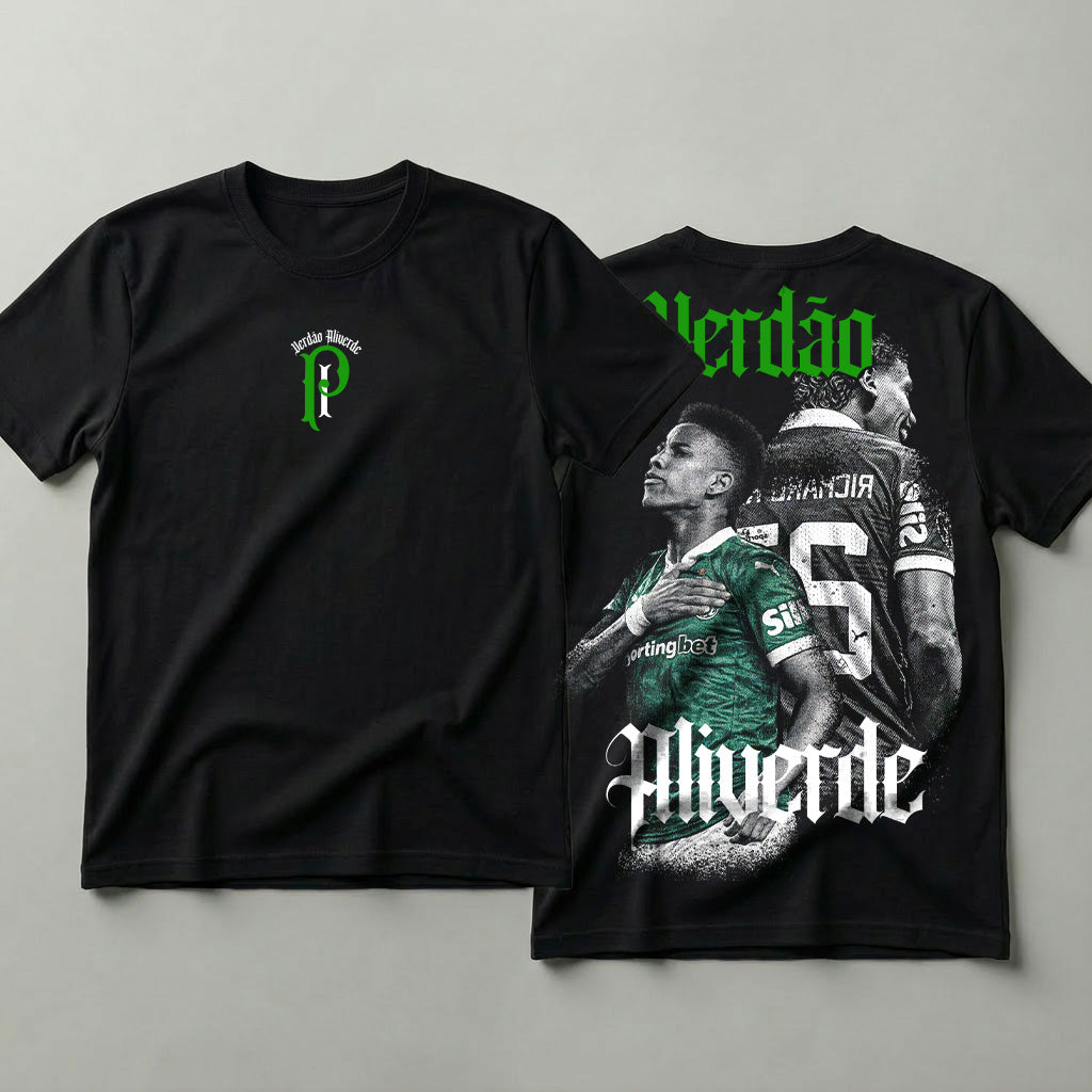 Camiseta Futebol Torcida Mancha Verde