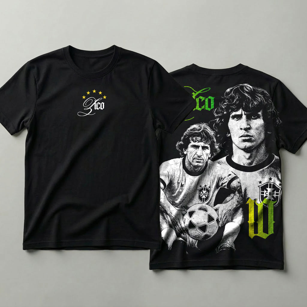 Camiseta Futebol Zico