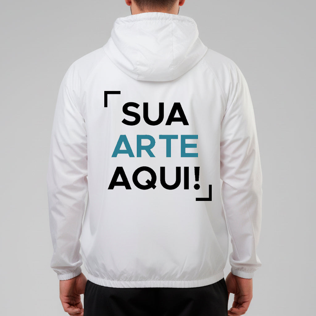 Jaqueta Corta Vento Personalizável