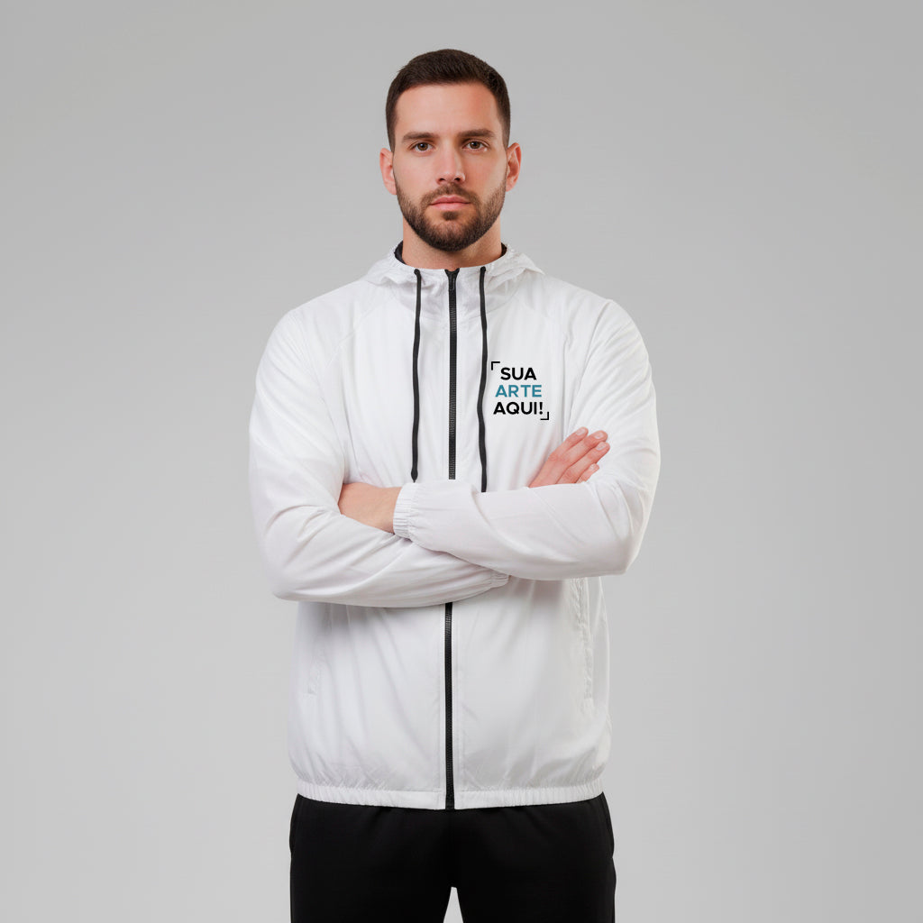 Jaqueta Corta Vento Personalizável