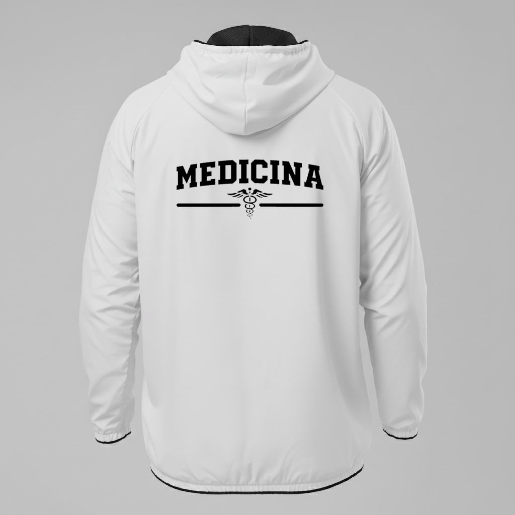 Jaqueta Corta Vento Medicina