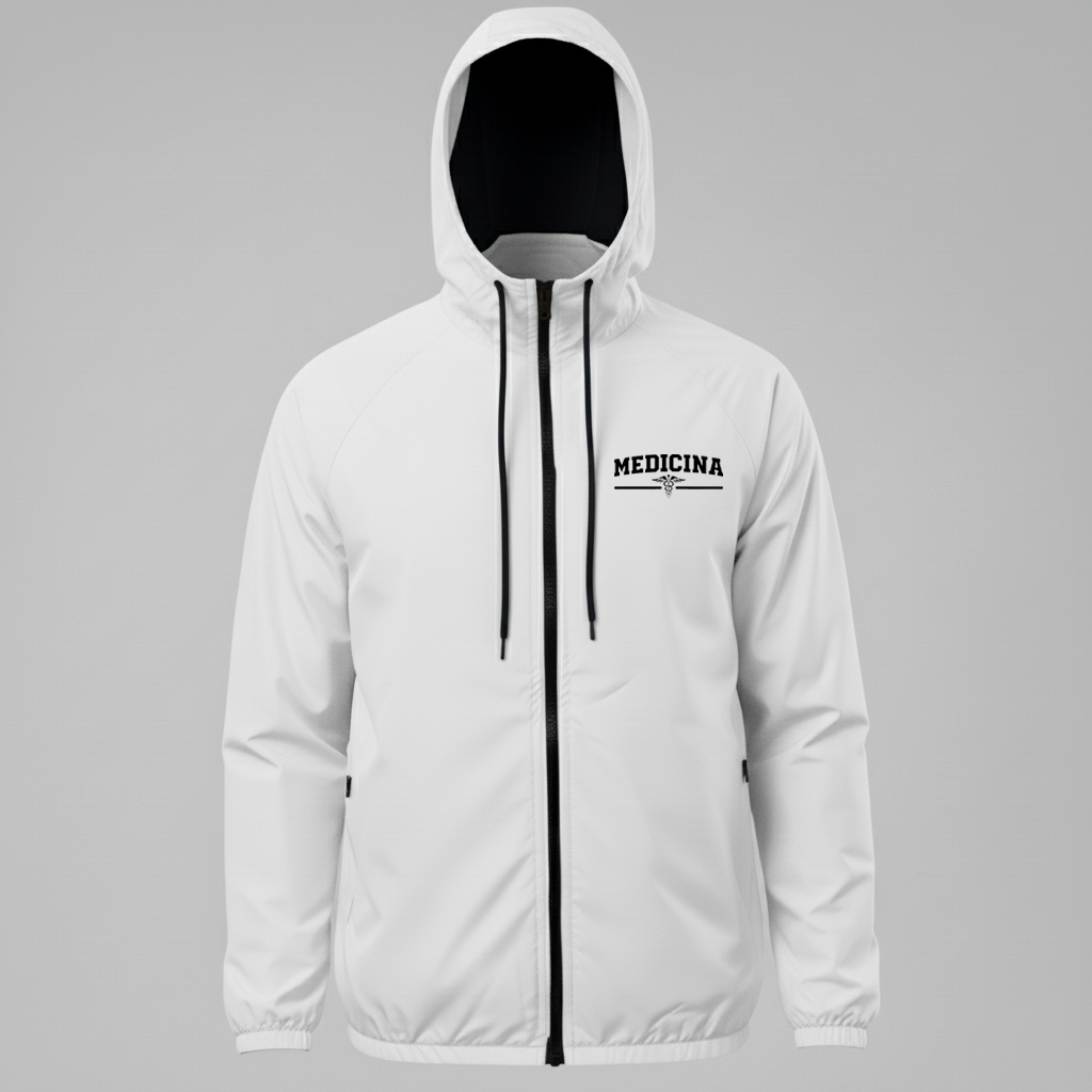 Jaqueta Corta Vento Medicina