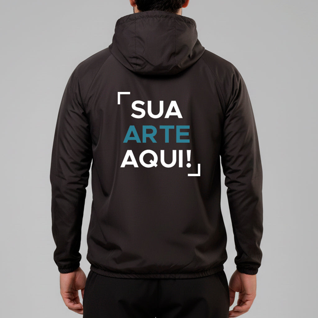 Jaqueta Corta Vento Personalizável