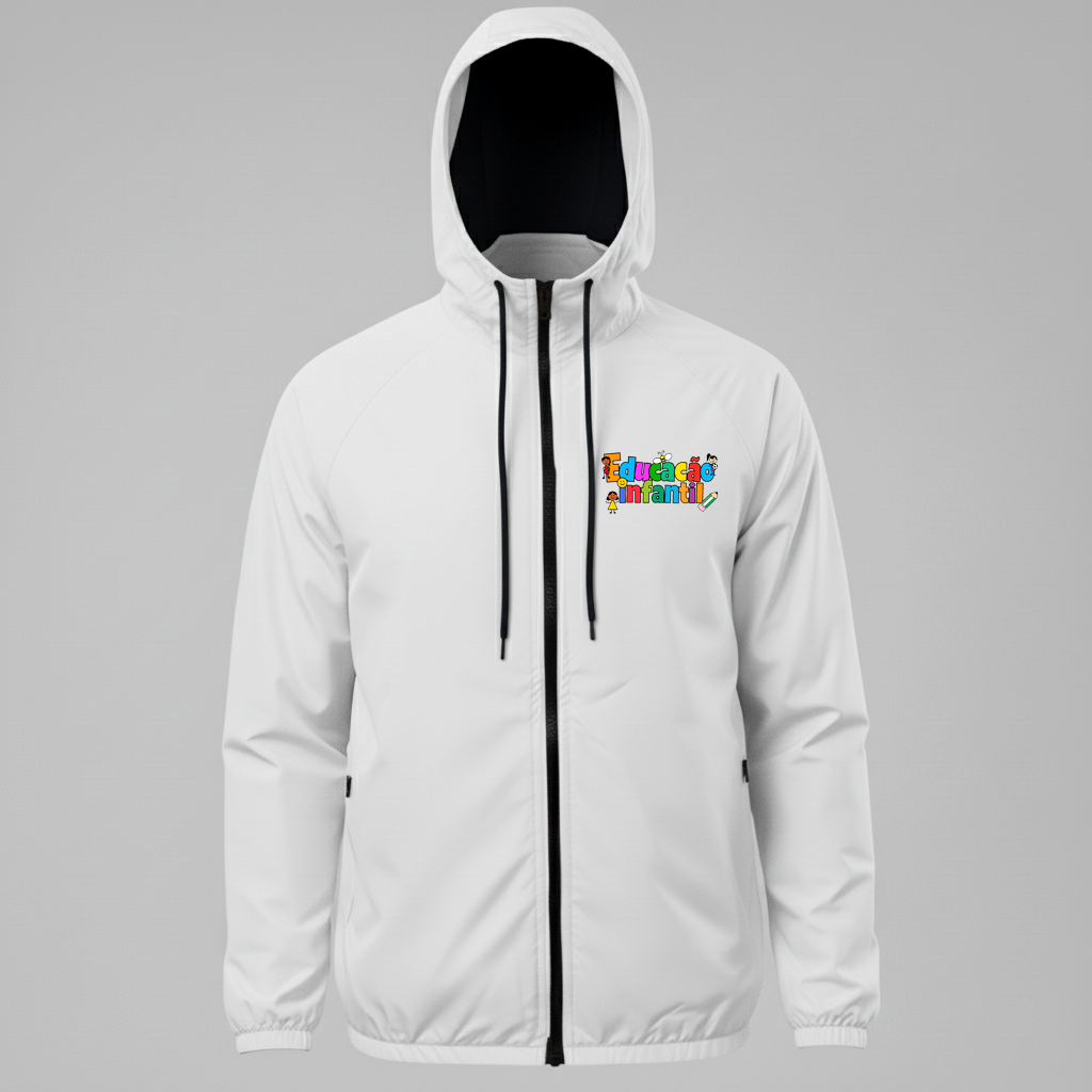 Jaqueta Corta vento Educação Infantil